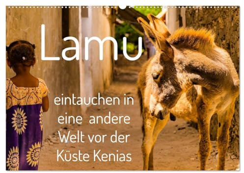 lamu - eintauchen in eine andere Welt vor der Küste Kenias (Wandkalender 2026 DIN A2 quer), CALVENDO Monatskalender