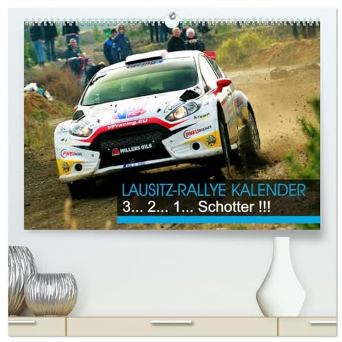 Lausitz-Rallye Kalender (hochwertiger Premium Wandkalender 2026 DIN A2 quer), Kunstdruck in Hochglanz: Das internationale Fahrerfeld der Lausitzrallye 2017 (CALVENDO Sport)