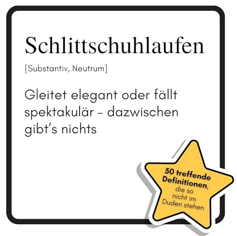 Schlittschuhlaufen: Gleitet elegant oder fällt spektakulär – dazwischen gibt’s nichts. Das lustige Geschenkbuch für Mann, Frau, Kollege, Freund zu Geburtstag, Weihnachten
