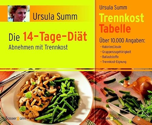 Die 14-Tage-Diät + Trennkost Tabelle