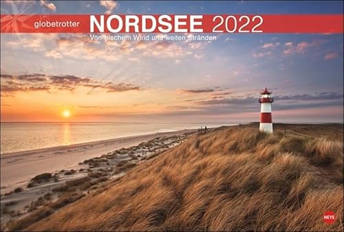 Nordsee Globetrotter Kalender 2022: Von frischem Wind und weiten Stränden