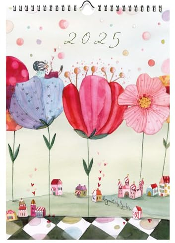 Wochenplaner 2025: Mohnblumen