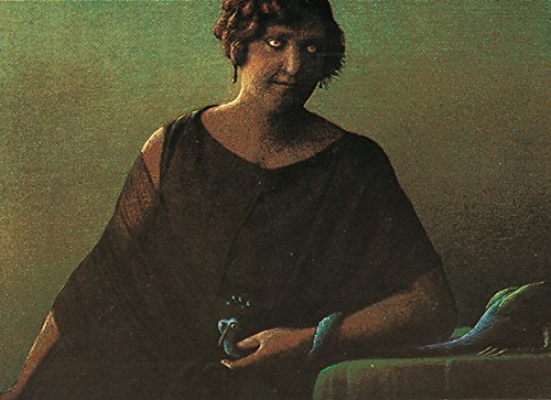 Inkognito Postkarte A6 • 5110 ''Pfau mit Frau Künstler: Michael Sowa • Satire • Fantastik