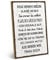 ARTFAVES® Wandbild Holzschild mit Spruch - FOLGE DEINEM HERZEN - Türschild Retro Vintage Deko Bild Geschenk - Glücklichsein, Achtsamkeit
