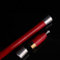Enjoyer Baguette magique en métal pour magicien professionnel, gros plan, tours de magie, accessoires de scène, 99 cm (rouge)