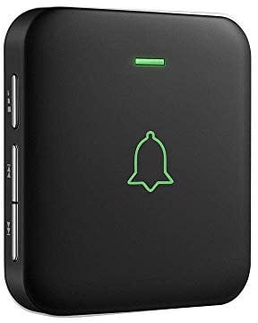 AVANTEK Doorbell Mini Add-on Plug-in Receiver, Black