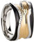 123traumringe 2x Trauringe/Eheringe Edelstahl massiv in Juwelier-Qualität (Zirkonia/Gravur/Ringmaßband/Etui)
