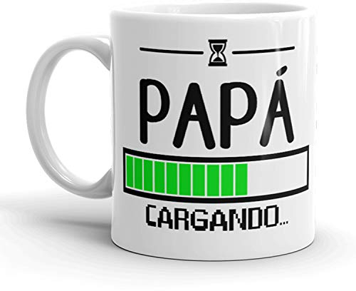 Kembilove Taza dia del padre | Dia del padre regalos | Regalo dia del padre | Taza super papa | Regalos dia del padre | Papa primerizo | Regalos para el abuelo