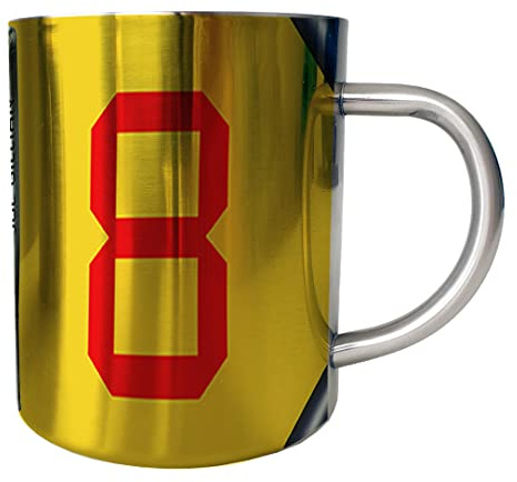 Artist Deluxe Mug Inox chrome Metal Cobra Space Adventure - 8 Joe Gillian