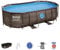 Piscina fuoriterra Ovale BESTWAY Power Steel Swim Vista Series con Oblò, Cm. 427x250x100, Capacita' 7.250 Litri