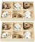 Amosfun 50 Stück Ostern Anhänger Holzscheiben Holz Ostereier Osterhasen Streudeko Osteranhänger Holz Osterdeko Eier Hasen Figur Dekohänger Osternest Füller Handwerk Basteln Baumschmuck