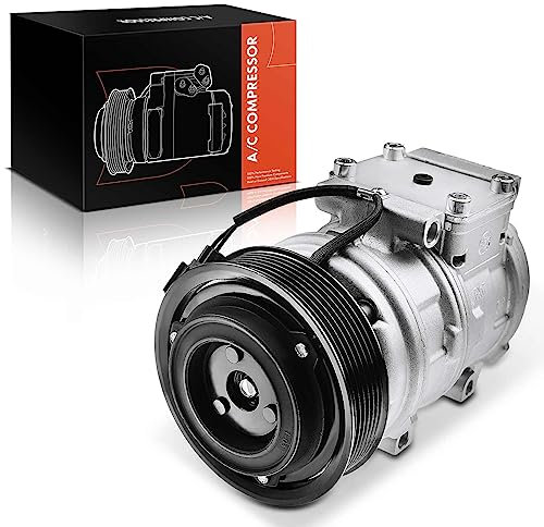 Frankberg Compressore dell'aria condizionata con frizione Compatibile con Defender L316 2.5L Discovery II L318 2.5L 4.0L R.a.n.g.e R.o.v.e.r II P38A 3.9L 4.0L 4.6L LR012805, olio preconfezionato