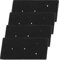 4 filtri per asciugatrice Bauknecht Privileg Whirlpool HX 481010716911 per asciugatrice a pompa di calore, grana fine, 230 x 115 x 14 mm, filtro in spugna per asciugatrice