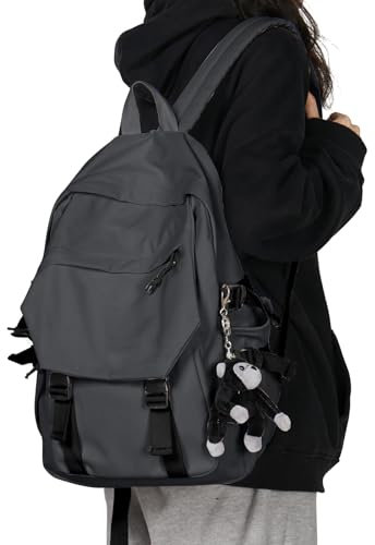 SZLX Casual Daypacks Jungen Mädchen Leichter Schulrucksack Teenager Große Kapazität Wasserdichter Outdoor-Reiserucksack für Sport High School Middle Bookbag Laptop Rucksack 14 Zoll für Damen Lila