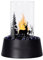 Star Patio Tisch-Feuerstelle – Feuerschale mit Feuerglas, Ethanol-Feuerstelle, einzigartiges Design, persönlicher Mini-Kamin für Innen und Garten – Bio-Ethanol-Kraftstoff, Deko, Geburtstagsgeschenke,