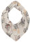 NAME IT Mädchen NBFWILLIT Wool Scarf BIB XXIII Lätzchen, Moonbeam/AOP:AOP, ONE Size