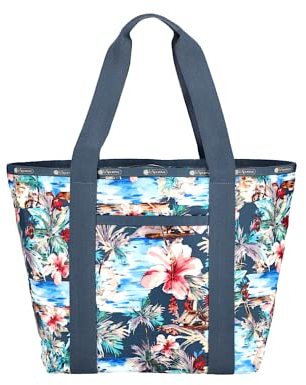 Everyday Zip Tote Tropical Vibes Print, Tropical Vibes Print, Einheitsgröße