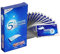 7 Paare Zahnaufhellung White Stripes Zähne,Premium Zahnweiß-Streifen,Zahnaufhellung Bleaching Strips,Whitening Stripes Zähne für Weiße Zähne,Minzgeschmack