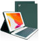 LAMA Funda con teclado para iPad de 10.2 y 10.5 pulgadas, teclado inalámbrico para iPad de 10.2 y 10.5 pulgadas (9ª 2021/8ª 2020/7ª generación 2019, iPad Air 3 2019, iPad Pro 2017) teclado desmontable