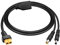 GINTOOYUN XT60 auf DC5521 und DC7909 Y Splitter Adapter Kabel XT60 Stecker auf DC 5.5mm x 2.1mm Stecker und DC 7.9mm x 0.9mm Stecker Netzkabel für Drohnen,IP Kameras etc(3.2FT)(Stil 3)