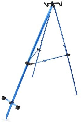 NGT Oceancast Tripod 2 Rod 125 205cm Deluxe Extendable Tripod with Case