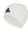 adidas Unisex Logo Beanie, Off White/Black, M