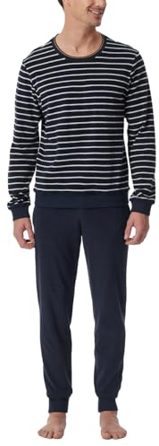 Schiesser Schlafanzug lang- weiches Frottee - Casual Nightwear