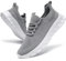 YRLTYO Schuhe Damen Sneaker Turnschuhe Sportschuhe Laufschuhe Tennisschuhe Fitnessschuhe Damenschuhe Wanderschuhe Freizeitschuhe Grau 41