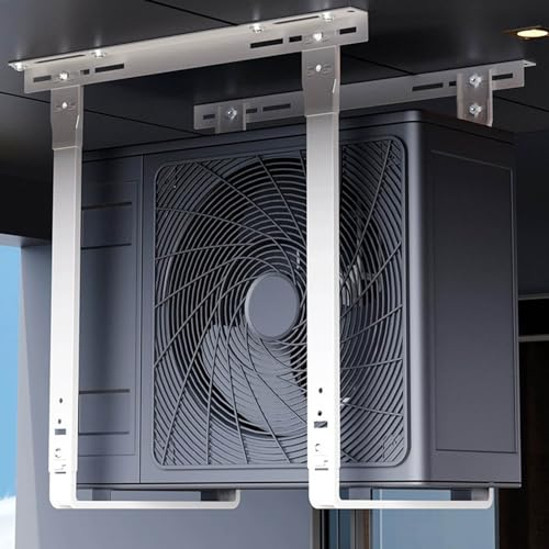 Wandmontierter Mini-Split-klimaanlagenständer Ohne Kanal，rostfreier Kondensatorständer Aus Verzinktem Stahl，robuste Halterung Für Klimaanlagen，HVAC/wärmepumpensystem/ac-montagehalterung