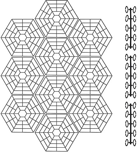 Teichschutz, 10 Stück, Schützt Fische vor Reihern, Katzen und Anderen Raubtieren, Schwarz (A)