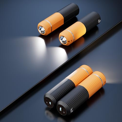 3 IN 1 Handwärmer Elektrisch, 10000 mAh Taschenwärmer Wiederverwendbar mit Taschenlampe & Power Bank, 2Pack Elektrischer Handwärmer Handwärmer Wiederverwendbar für Handwärmer Kinder Erwachsener