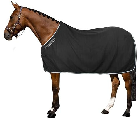 Imperial Riding Fleecedecke Abschwitzdecke Black, Größe:175