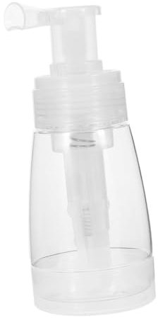 TOYANDONA Pulver Sprühflasche aus Pet 180ml mit Feinem Nebelspray für Körperpuder Vielseitig Einsetzbar im Friseursalon der Pflege