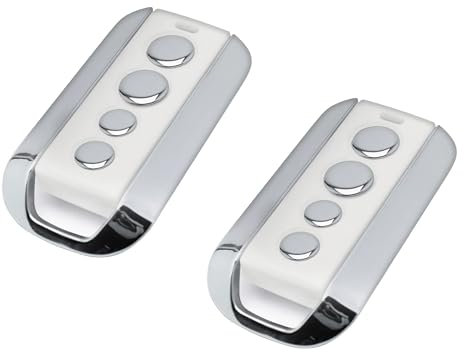 2 pour 504257/104257 AVIDSEN Télécommande Motorisation Portail Porte de Garage Garantie de 3 Ans