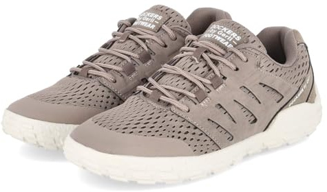 Dockers by Gerli Herren Schnürhalbschuh in beige - Gr. 45