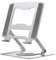 Hxhsgmeh Laptop Stand Adjustable Tablet Stand Aluminum Alloy Rotating Bracket Cooling Bracket Support Silver 1 PCS