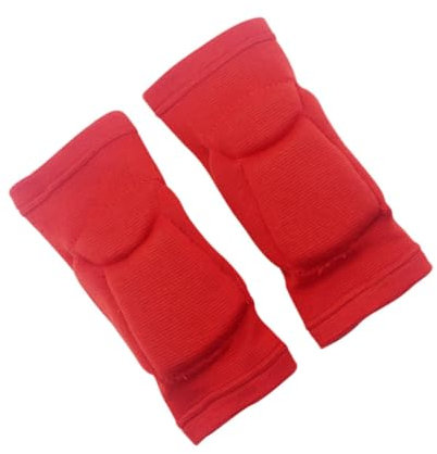 COLLBATH 1 Paire Protège-bras Et Coudières Attelle De Bras Gardien De Accolade Du Coudières Femmes Manchon De Compression Sport Coussin De Rouge