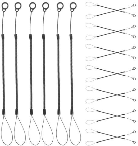 jojofuny Lot de 20 Cordons élastiques pour Stylo : Attache de Stylet Anti-Perte, Sangle à Ressort rétractable, Cordon pour Stylet, pour Dessiner sur écran Tactile