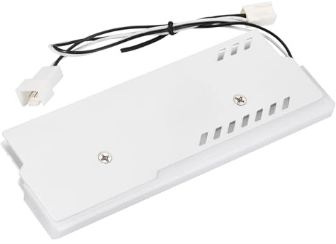 Nexarelle DDR3/DDR4/DDR5 Memory RAM Cooler Heatsink - Universal DDR Memory RAM Cooling Vest Fin Heatsink Kit with Light for Laptop Memory, White (12V/fan 3Pin)