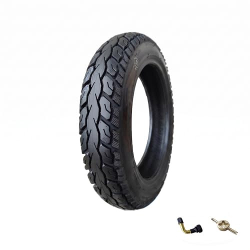 ZXCLTR 14x2.50 Tubeless Tire for Electric Scooter E-Bike, 14 2.50 8-Ply Puncture Resistant Vacuum Tire with C1685 Tread, 65kg Load, 240-310kPa, 14-2.50 14 Inch Replacement Wheel Tyre