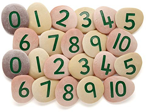Yellow Door Number Bonds To 10 Jumbo Pebble Set | Early Number Sense | Maths For Kids Age 2 3 4 5 | Early Educational Toys For Counting 1-10 | Sequences, Odd And Even Numbers | Numerals