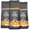 Der-Franz caffè, Aromatizzato alla Nocciola, Caffè Miscela di Arabica e Robusta chicchi interi, 3 x 500 g