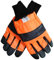 BMS Chainsaw Gloves Class 1 With Left Hand Protection Pro Quality Small S Size 8