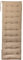 Brandsseller Bankkissen 140x40x4 cm Sitzkissen Polster Bankauflage mit Haltebändern Sitzpolster für Indoor Outdoor gesteppt - Taupe/Beige