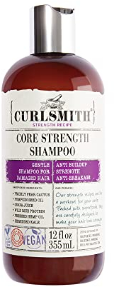 Curlsmith - Core Strength Shampoo, sanftes, proteinreiches Shampoo für häufigen Gebrauch (355 ml)