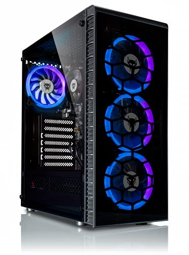 BEASTCOM Q3 Essential Gaming, 8 Threads Gaming PC, AMD Ryzen 5 4X 4,20GHz, 4K Vega 11 Kern Grafik, 16GB RAM, 512GB SSD, HDMI, WiFi, Windows 11 Pro