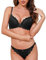 SHEKINI Ensemble Lingerie Femme Push up Dentelle Armature Soutien Gorge Ensembles de Lingerie 2 Pièces