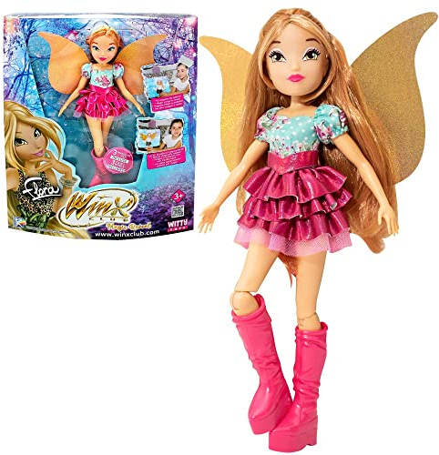 Winx Club Flora | Bambola Magic Reveal Ali Intercambiabili
