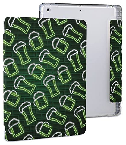 Patrón De Cervezas del Día De San Patricio Funda Protectora para Tableta iPad iPad 2020 （10.2in）