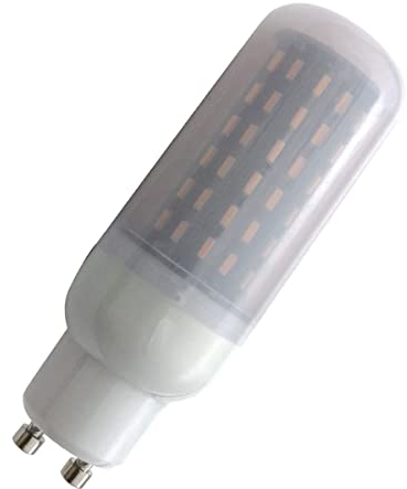Aoxdi 1 Stück GU10 LED Lampe 9W, Warmweiß, 96 SMD 4014 LED Birne GU10 Glühbirne Leuchtmittel, AC 220-240V
